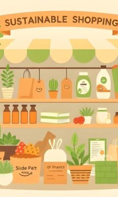 Sustainable shopping, a revolutionary tool for change.